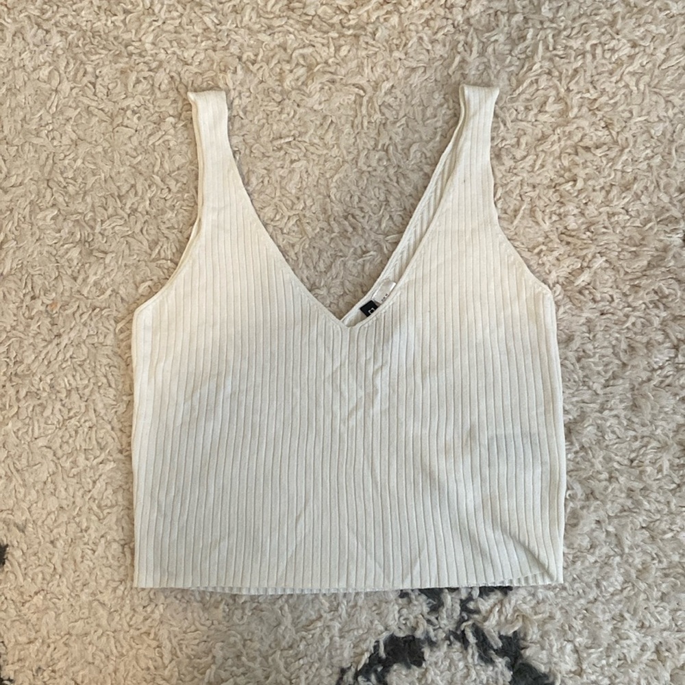 W’s cropped tank top